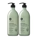 Luseta Rosemary Mint Strengthening Shampoo and Conditioner Set Nourish & Smooth Damaged Hair Thickening Shampoo for Thinning Hair,Add Shine for All Beauty & Personal Care L LUSETA