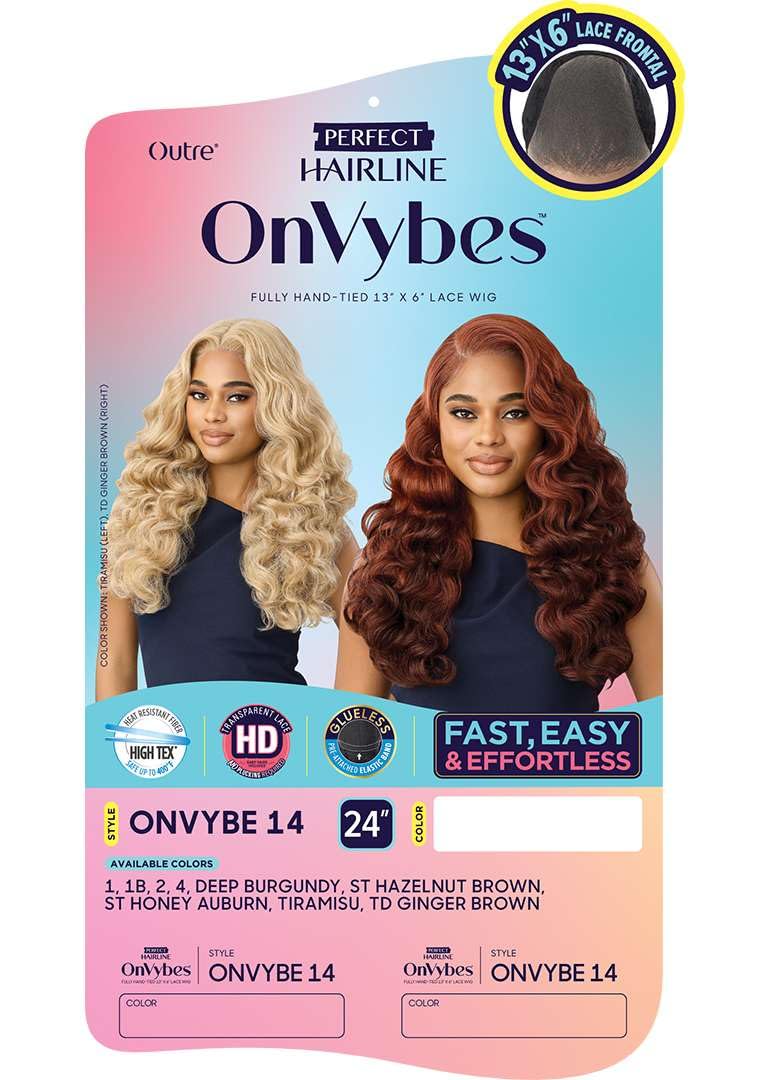 Outre Lace Front Wig - Perfect Hair Line - OnVybes - OnVybe 14 (TIRAMISU)
