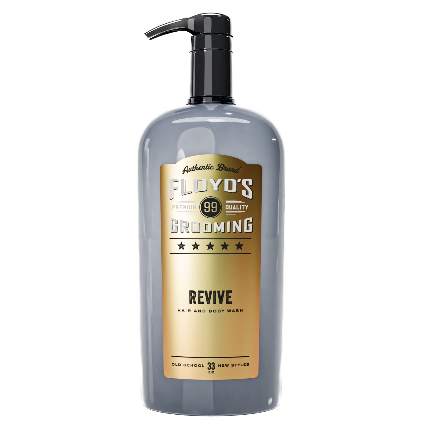 Floyd's 99 Revive 3 in 1 Men's Body Wash - Men's Shampoo, Body Wash, & Face Wash All-in One - Triple Action Formula - Moisturizing - 33 oz. Beauty & Personal Care Floyd's 99
