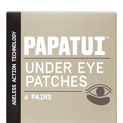 PAPATUI by Dwayne Johnson Fast-Acting Under Eye Patches for Men | Ageless Action to Reduce Puffiness, Dark Circles and Fine Lines | Made Beauty & Personal Care PAPATUI