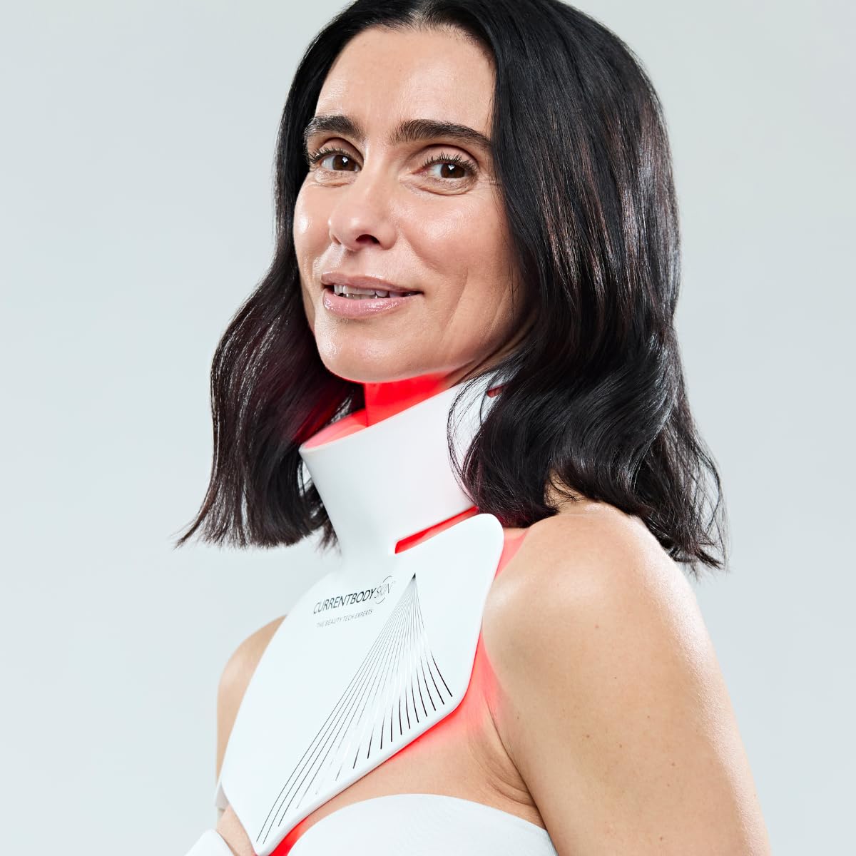 CurrentBody Skin LED Neck & Décolletage Mask: Series 2 | Advanced Anti-Aging for your Neck and Chest with Red and Near-Infrared Light Therapy Beauty & Personal Care CurrentBody