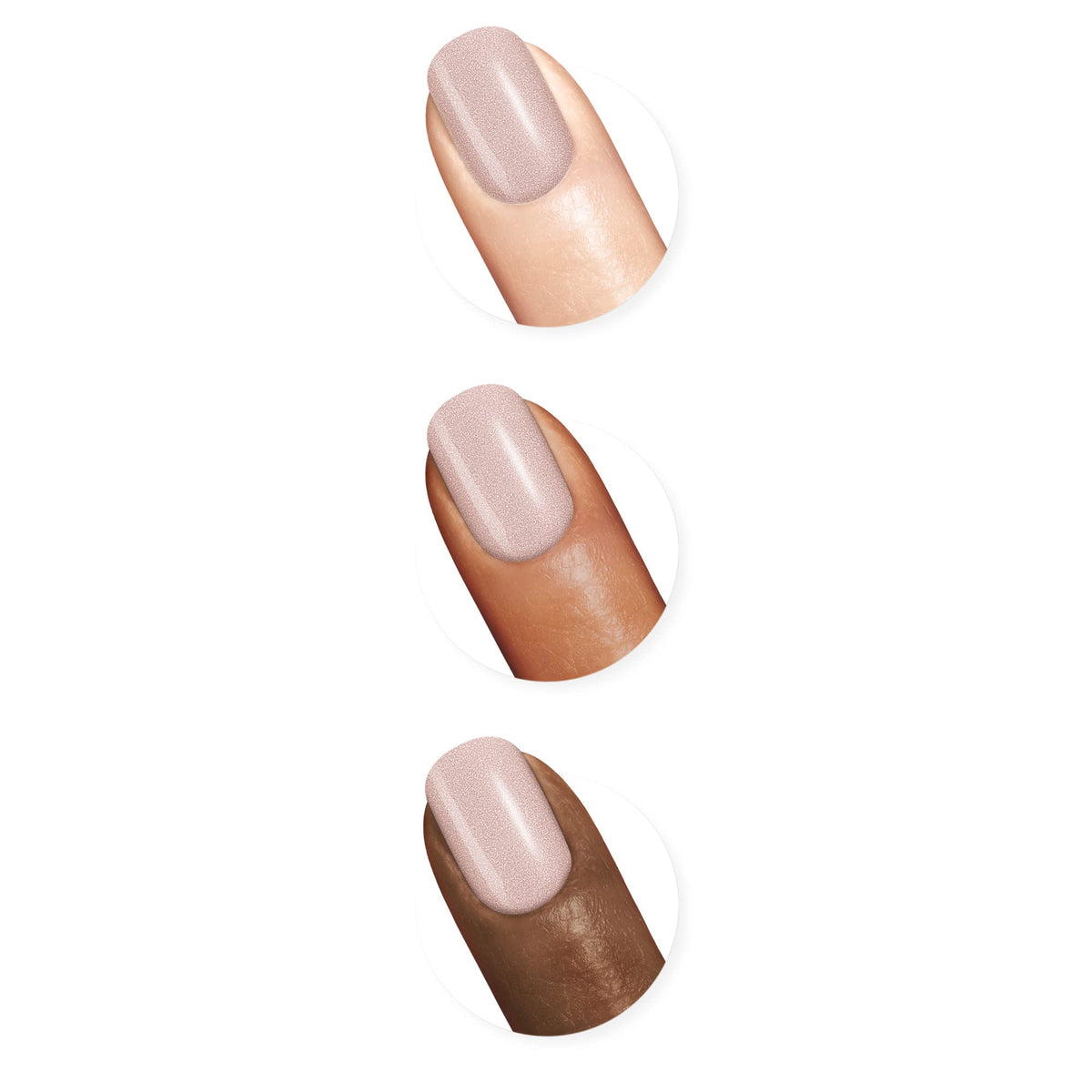 Sally Hansen Miracle Gel Salon Quality Nail Polish | Gel-Like Formula, Two-Step System, No UV Light Needed, Long Lasting | Opaque, Pearlescent | 207