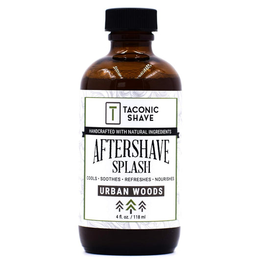 Taconic Shave Urban Woods Aftershave Splash - Invigorating Forest Scent - Alcohol-Free Men’s After Shave with Natural Botanicals - 4 oz USA Made Beauty and Personal Care Taconic Shave