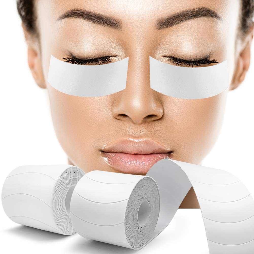 Foam Eye Pads Lash Extensions - Akissos 110 PCS Pre Cut Medical Foam Tape Under Eye Pads Eyelash Extension Supplies Beauty Tools Lint Free Beauty & Personal Care Akissos