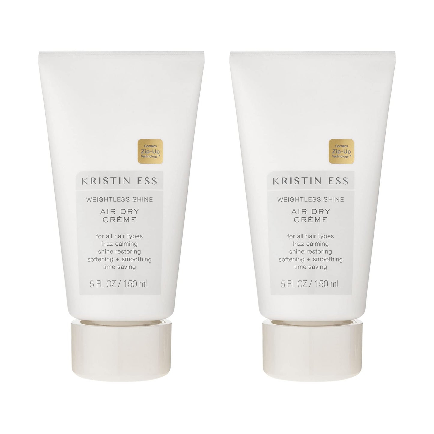 Kristin Ess Hair Weightless Shine Air Dry Creme - Adds Texture + Shine, Calms Frizz, Softens + Smooths Hair, Vegan, Color + Keratin Safe, 5 fl oz Beauty & Personal Care Kristin Ess