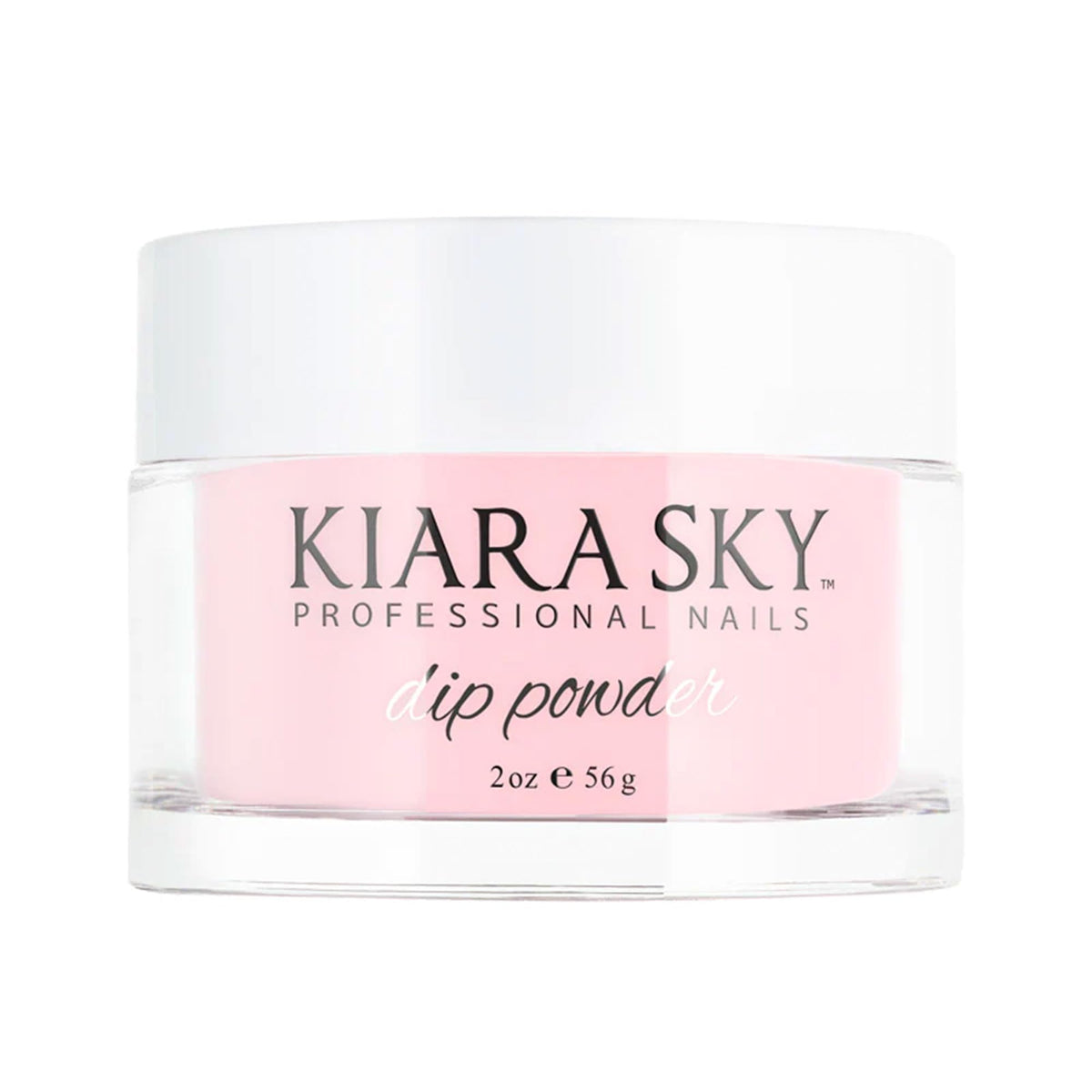 Kiara Sky Professional Nails Essential Dip Powder - Medium Pink 2oz - Perfect for French Manicures