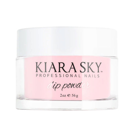 Kiara Sky Professional Nails Essential Dip Powder - Medium Pink 2oz - Perfect for French Manicures