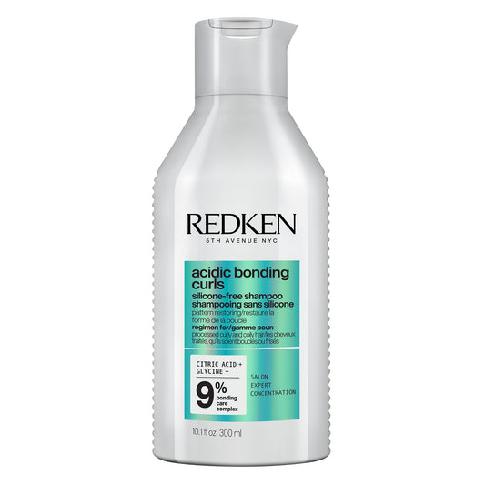 Redken Acidic Bonding Curls Sulfate-Free Shampoo | For Curly Hair | Curl Control + Definition | With Citric Acid, Avocado Oil, Shea Butter | Beauty & Personal Care Redken