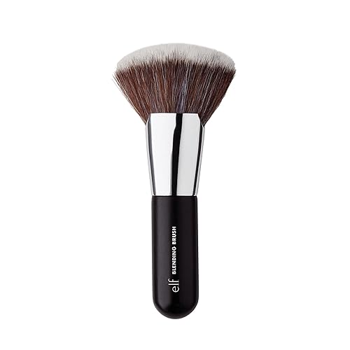 e.l.f. Beautifully Bare Blending Brush, Synthetic Makeup Brush For Precise & Streak-Free Full-Face Application, Vegan & Cruelty-Free Beauty & Personal Care e.l.f.