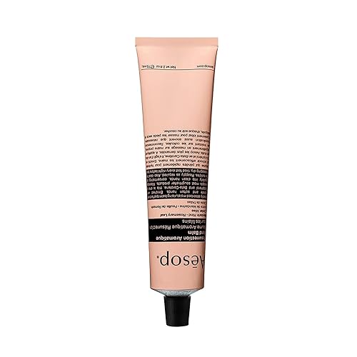 Aesop Resurrection Aromatique Travel Size Hand Balm | Lotion with Sweet Almond and Macadamia Nut to Nourish Dry Hands | 2.4 oz / 75mL Beauty & Personal Care Aesop