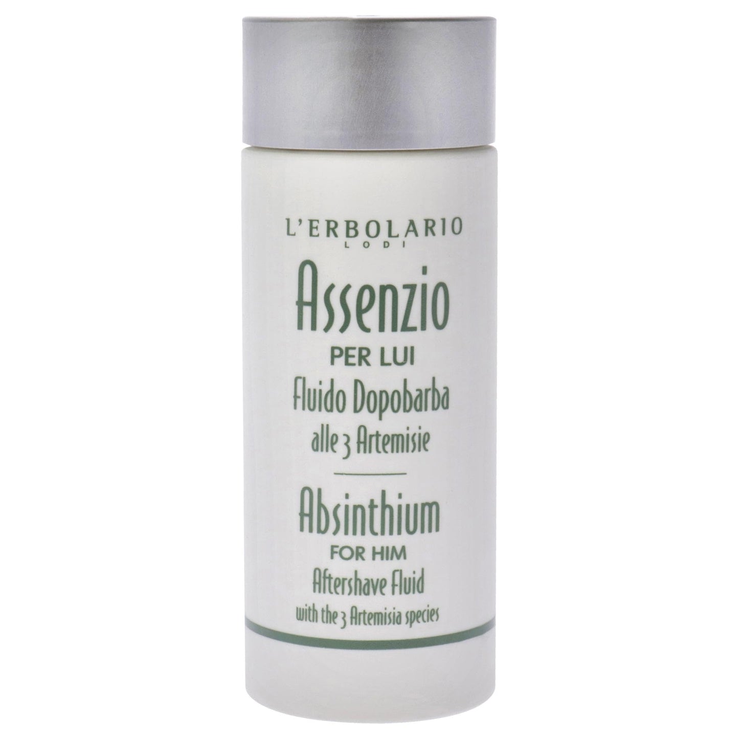 L'Erbolario Absinthium Aftershave Fluid - Absinthium, Tarragon And Genepy - Triple Toning, Moisturizing And Astringent Action - Leaves Skin Feeling Beauty and Personal Care L'Erbolario