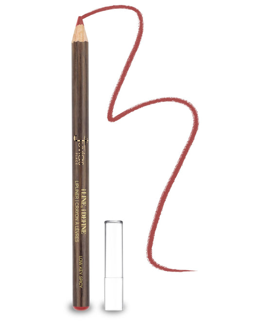 Juvia's Place I Line I Define Lip Liner - Low Key Spicy - Long-Lasting Lip Liner with Hydrating Formula, Smooth Glide, Sharpenable Pencil for Precise Beauty & Personal Care Juvia's Place