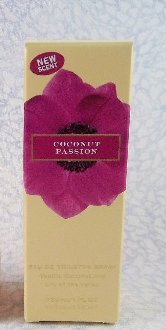 Victoria's Secret Coconut Passion Eau De Toilette Spray Perfume 1FL oz (30ml)