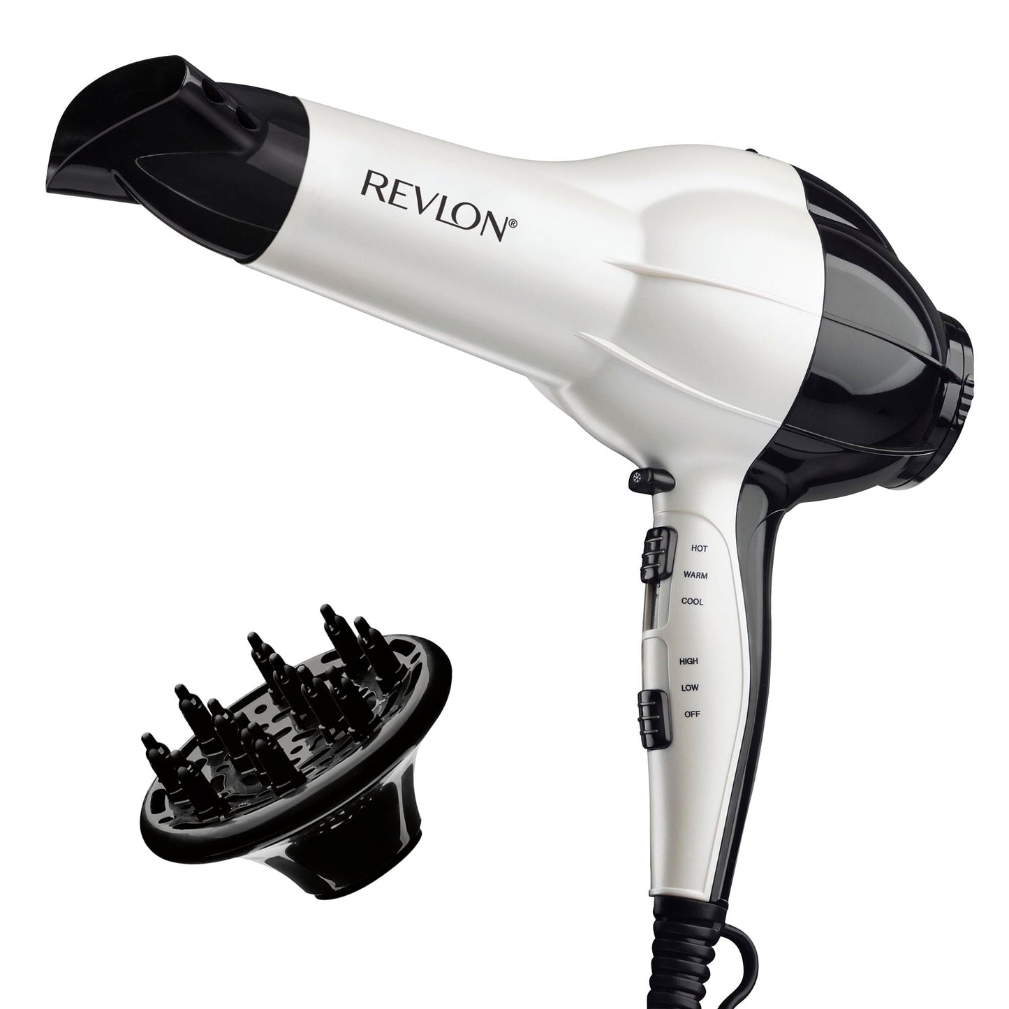 Revlon Shine Booster Hair Dryer | 1875W Smooth Blowout and Maximum Volume Beauty & Personal Care REVLON