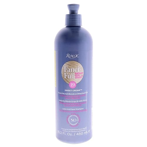 Roux Fanci-Full Rinse Instant Hair Color - 19 Sweet Cream Hair Color Unisex 15.2 oz Beauty & Personal Care Roux