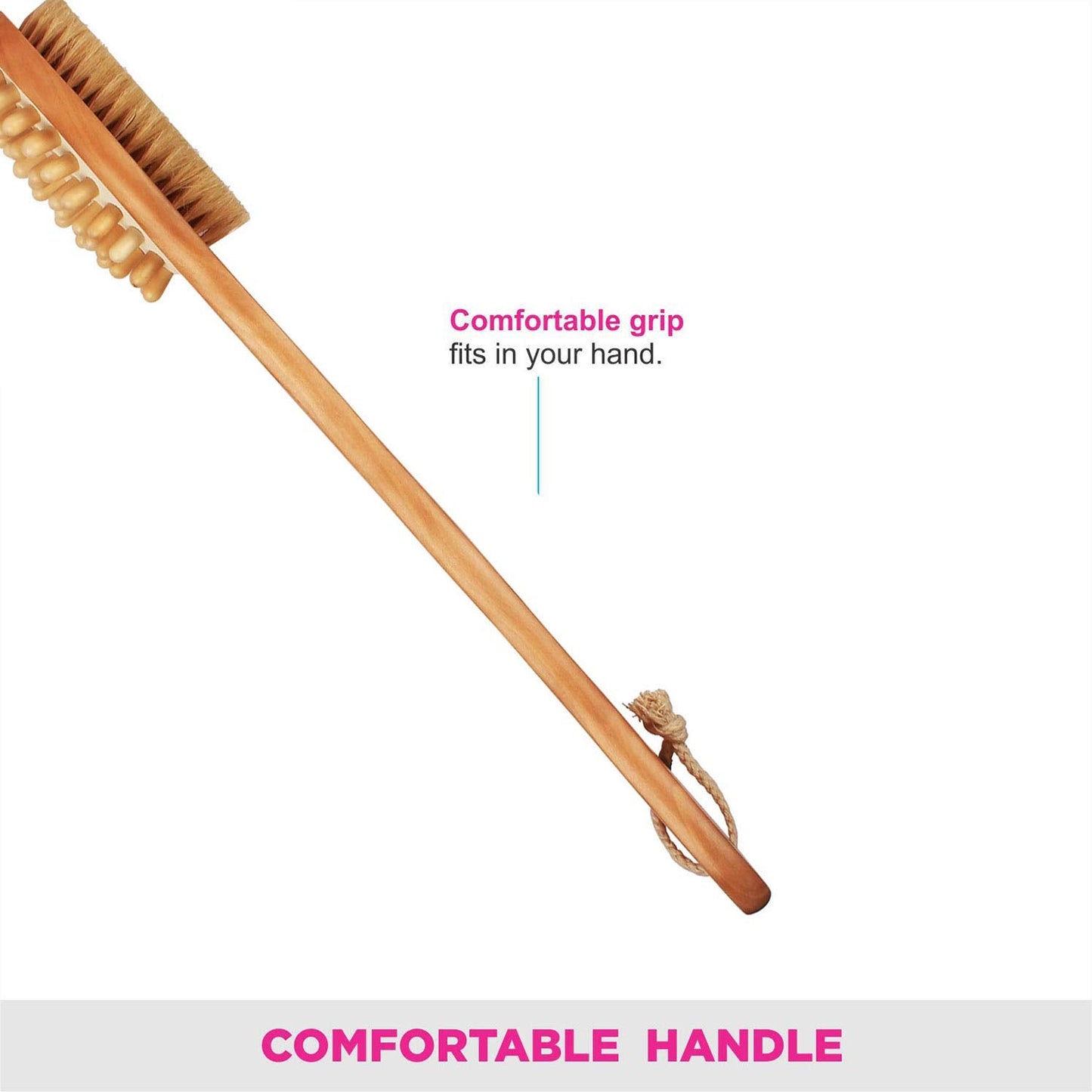 Vega Cellulite Bristle Bath Brush 1 Pcs Beauty and Personal Care VEGA