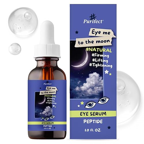 Purifect Eye Me to the Moon Serum for Women & Men - Peptide Under Eye Serum Treatment with Vitamin E, Anti Aging Support, Firming & Lifting Beauty & Personal Care Purifect by Symphony Beauty