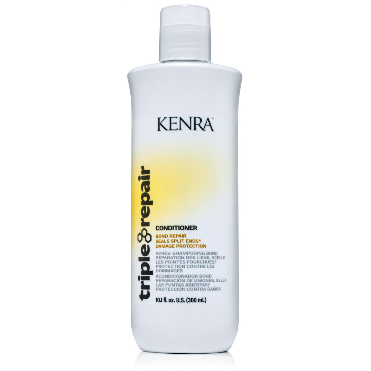 Kenra Professional Triple Repair Conditioner | Targets & Repairs Weak or Broken Bonds | Split Ends | Damaged Hair | Bond Builder | Sulfate-Free | 10.1