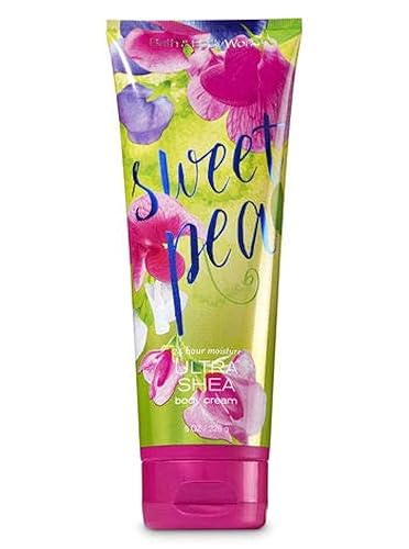 Bath and Body Works Sweet Pea Ultra Shea Body Cream 8 Ounces Beauty & Personal Care Bath & Body Works