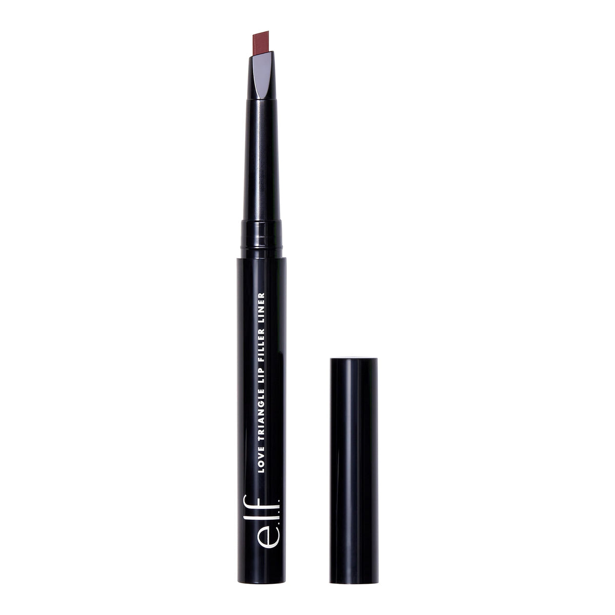 e.l.f. Love Triangle Lip Filler Liner, 2-in-1 Lipliner Pencil For Sculpting & Filling, Long-Lasting Intense Color, Vegan & Cruelty-Free, Plum Beauty & Personal Care e.l.f.