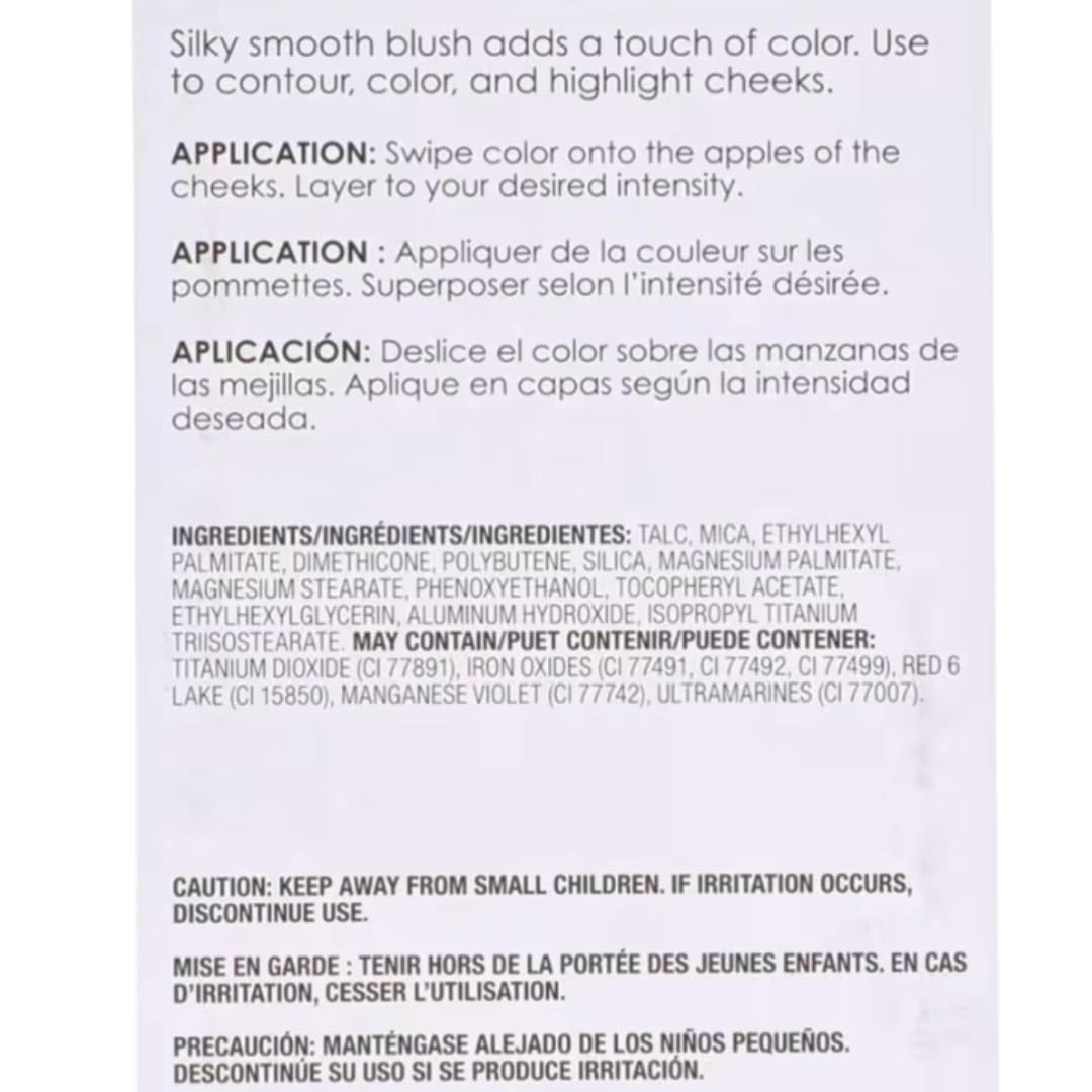 L.A Colors Powder Blush with Applicator, Peony Perfect, 0.13 Oz