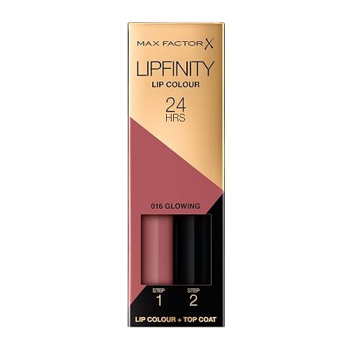 Max Factor Lipfinity Lip Stick, No.16 Glowing, 0.14 Ounce Beauty & Personal Care Max Factor