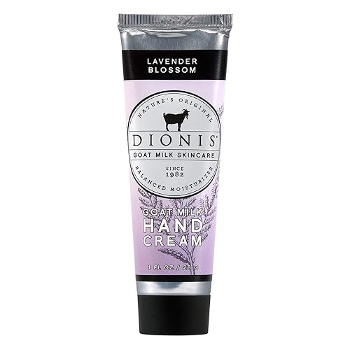 Dionis Goat Milk Lavender Blossom Scent Hand Cream 1 oz. 1 pk Beauty & Personal Care Dionis