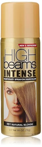 high beams Intense Temporary Spray on Hair Color, Natural Blonde, 2.7 Ounce Beauty & Personal Care high beams