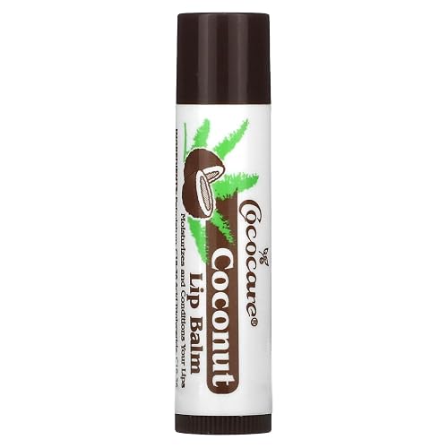Cococare Cocacare coconut Lip Balm With Natural Coconut Oil - 0.15 Oz Beauty & Personal Care COCOCARE