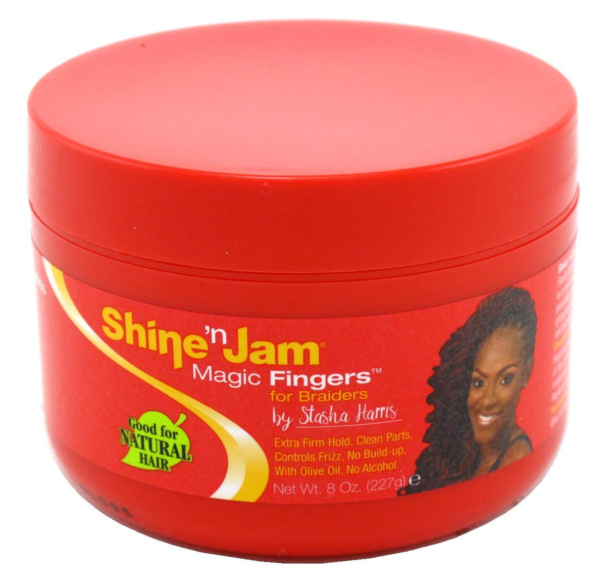 Shine N Jam Magic Fingers For Braiders Extra Firm Hold 8 Ounce (Pack of 6) Beauty & Personal Care Shine N Jam