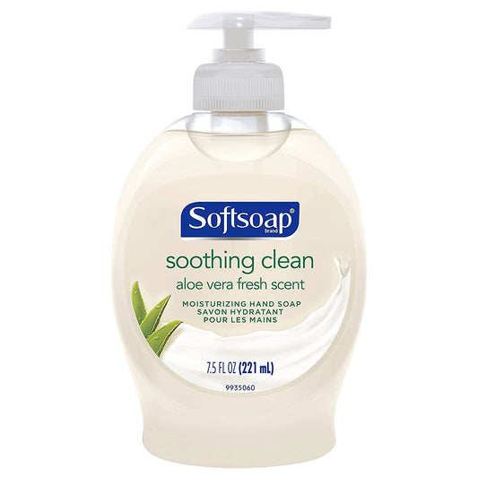 Softsoap New 804036 Hand Soap 7.5Oz Aloe Vera (6-Pack) Hand and Bar Soaps Wholesale Bulk Health and Beauty Hand and Bar Soaps Irish Spring Beauty & Personal Care Softsoap