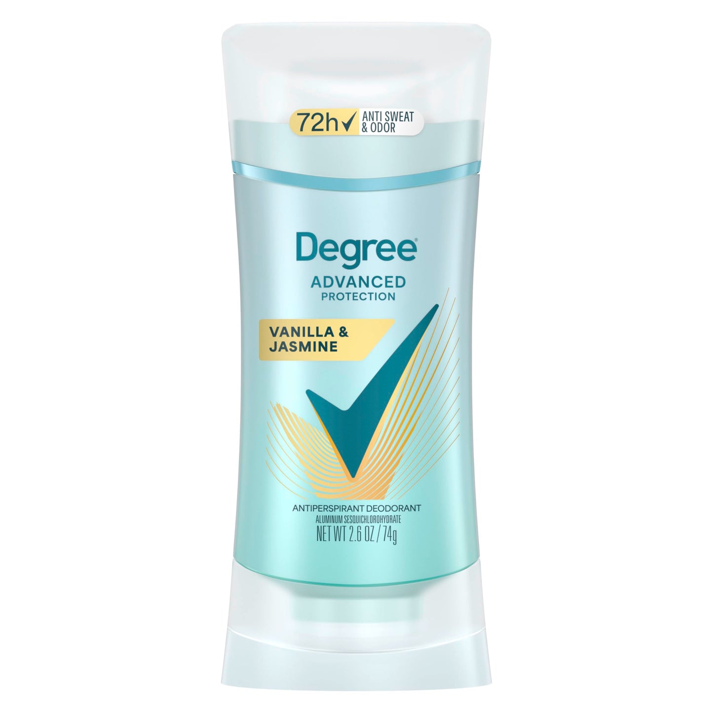 Degree Advanced Protection Antiperspirant Deodorant Vanilla & Jasmine for 72-Hour Sweat & Odor Control for Women, with Body Heat Activated Technology Beauty and Personal Care Degree
