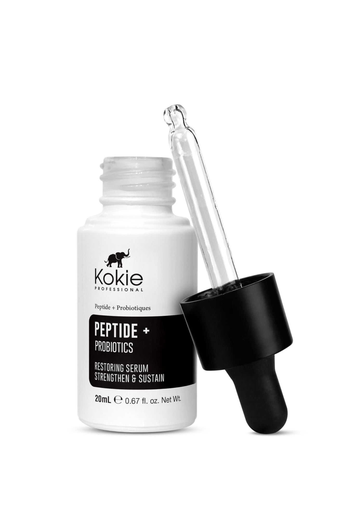 Kokie Peptide + Probiotics Serum Beauty & Personal Care Kokie