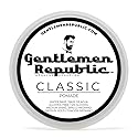 Gentlemen Republic Classic Pomade for Men - Water Based Pomade for Medium Hold & Shine, Premium Mens Hair Styling Products with No Beeswax - Ideal Beauty & Personal Care Gentlemen Republic