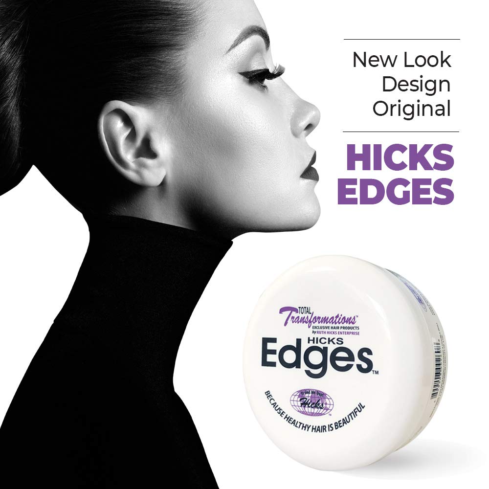 Hicks Total Transformations Edges Pomade 4oz 2-Pack Beauty & Personal Care Hicks