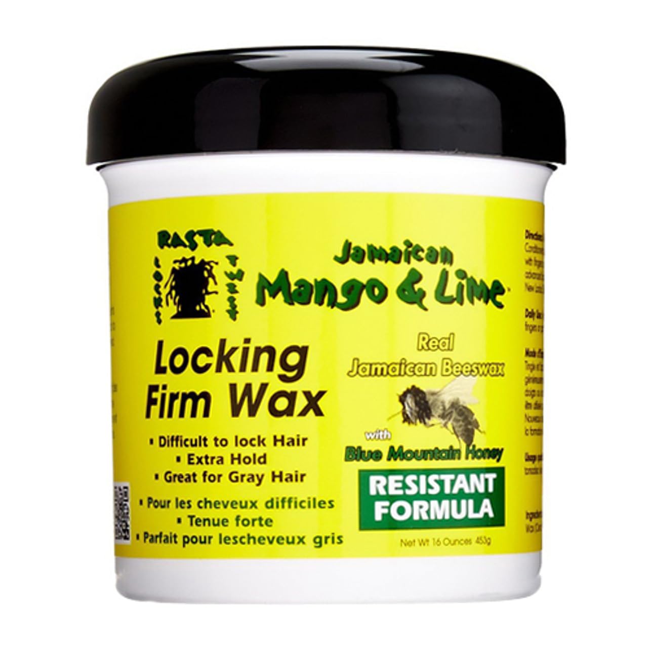 Jamaican Mango & Lime, Locking Firm Hair Wax Extra Hold With Real Beeswax & Honey, 16 Oz Beauty & Personal Care Jamaican Mango & Lime