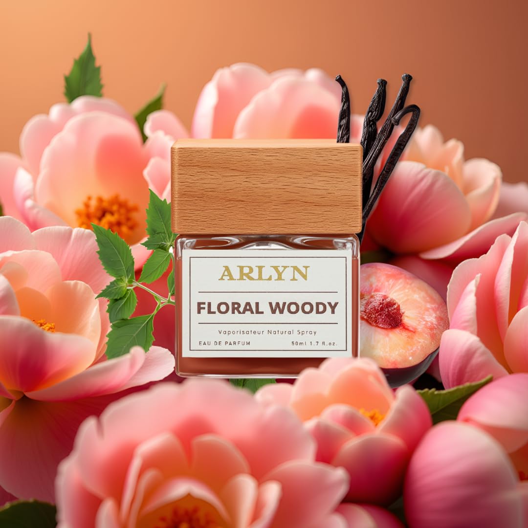 ARLYN Floral Woody Eau De Parfum Inspired by B.yr.e.do Bib.liot.heque, Long-Lasting Perfume for Men and Women, Vegan & Eco-Conscious with Clean Beauty & Personal Care ARLYN BY BELLEVUE PARFUMS
