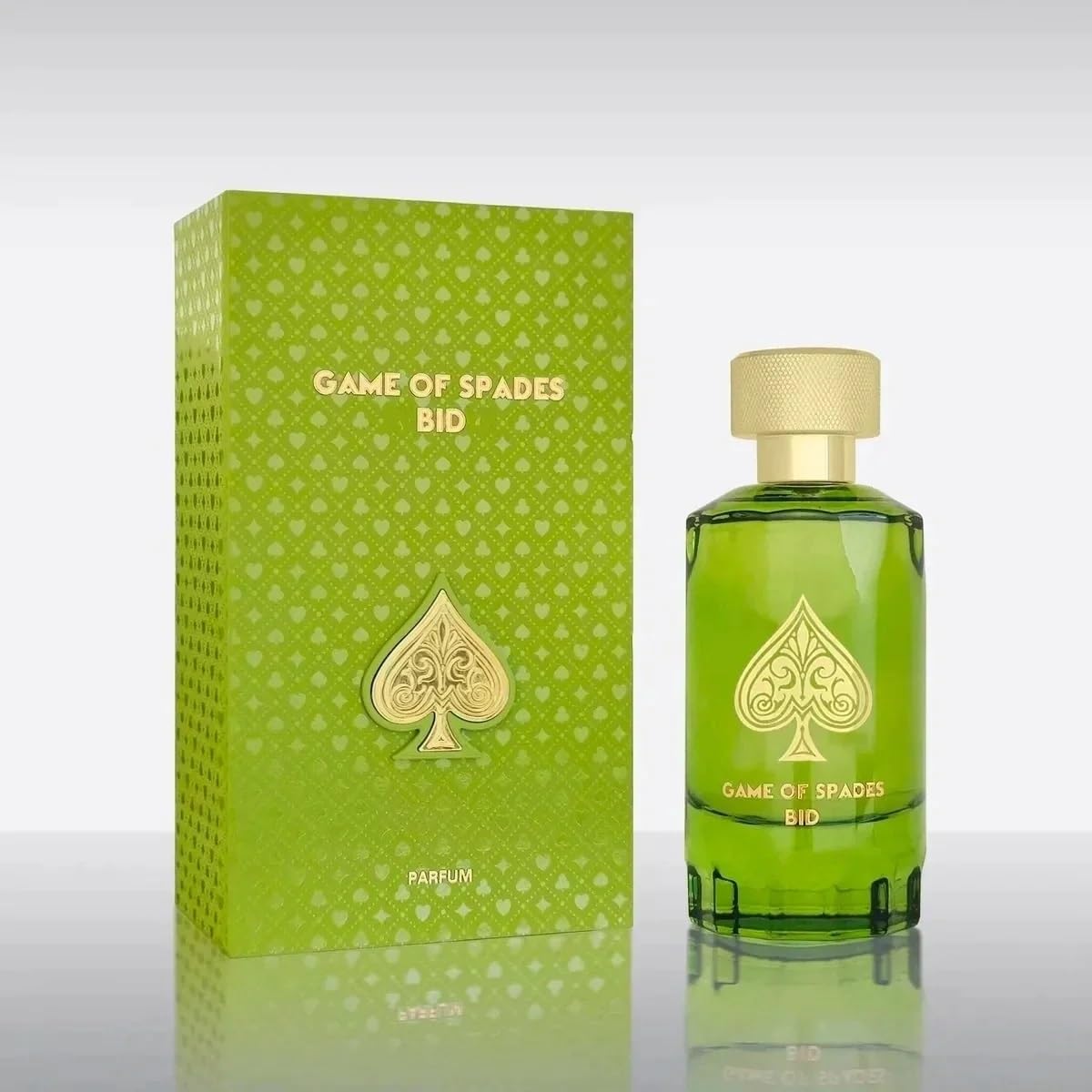 Jo Milano Game of Spades Bid Parfum Spray | 3.4 oz (100ml) | Warm Spicy, Oud, Leather, Sandalwood Scent | Long Lasting Fragrance for Men and Women Beauty & Personal Care Jo Milano