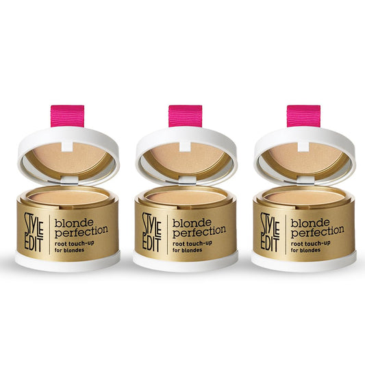 Style Edit Root Touch Up Powder | Temporary Hair Color for Gray Roots and Thinning Hair | Salon-Quality, Transfer-Resistant Hair Concealer | Medium Beauty & Personal Care STYLE EDIT