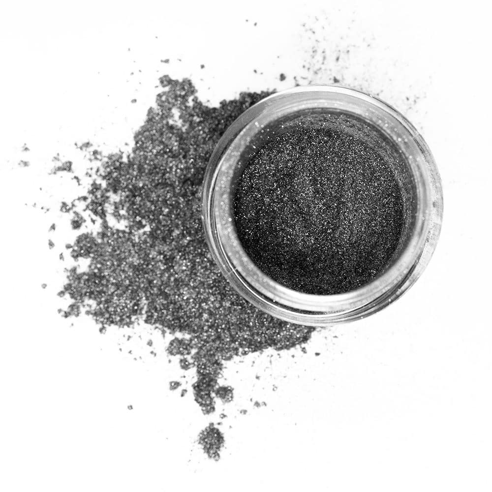Mehron Makeup Precious Gem Loose Pigment Shimmering Eye Powder (.17oz) (Black Onyx) Beauty & Personal Care Mehron