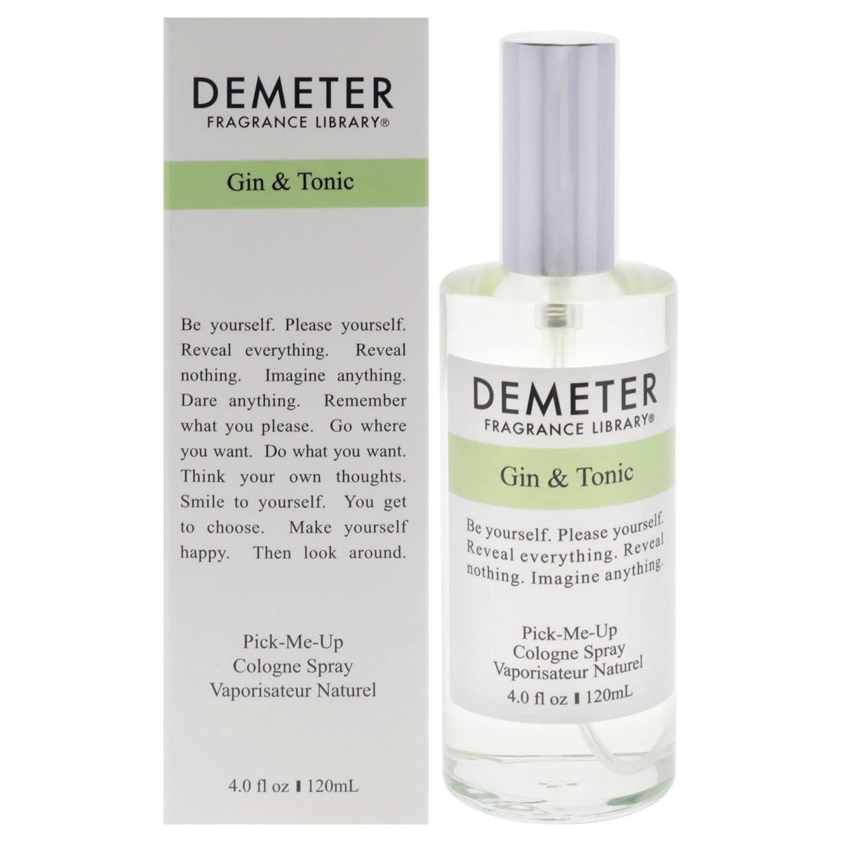 Gin & Tonic By Demeter For Women. Pick-me Up Cologne Spray 4.0 Oz Beauty & Personal Care DEMETER