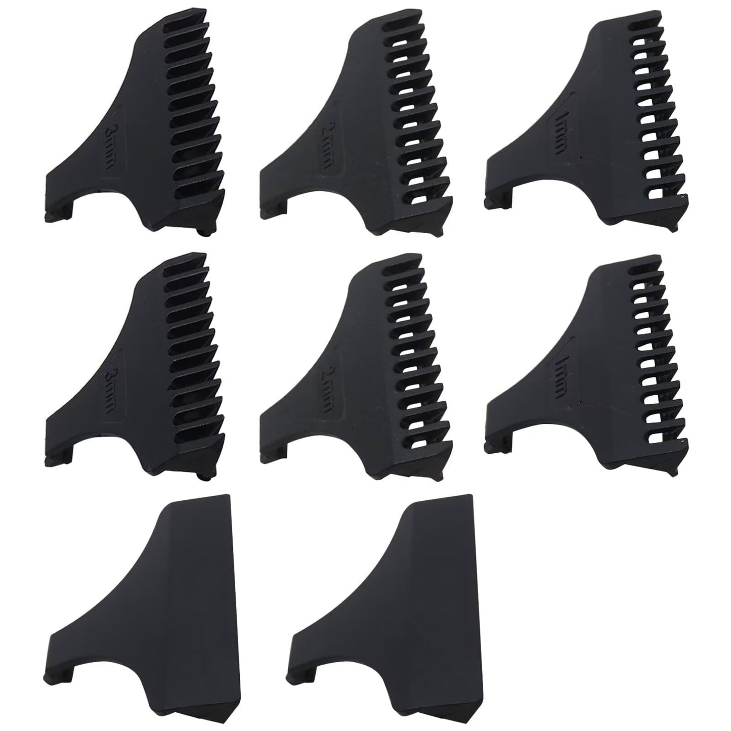 Vicue New 8Pcs Universal Hair Trimmer Clipper Limit Comb Guide Sets Replacement Hair Guides Combs Tool Beauty and Personal Care Vicue