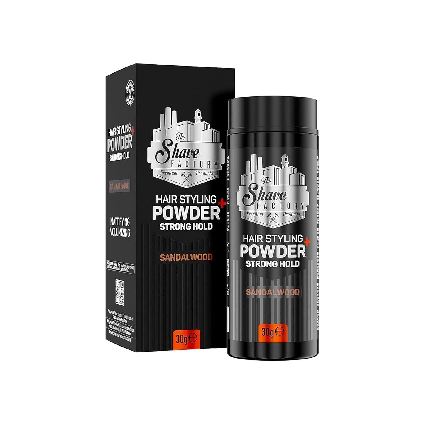 the shave factory Sandalwood Hair Styling Powder (30g) - Powder Wax, Styling Powder, Mattifying and Voluminous Powder with Maximum Control Beauty & Personal Care the shave factory