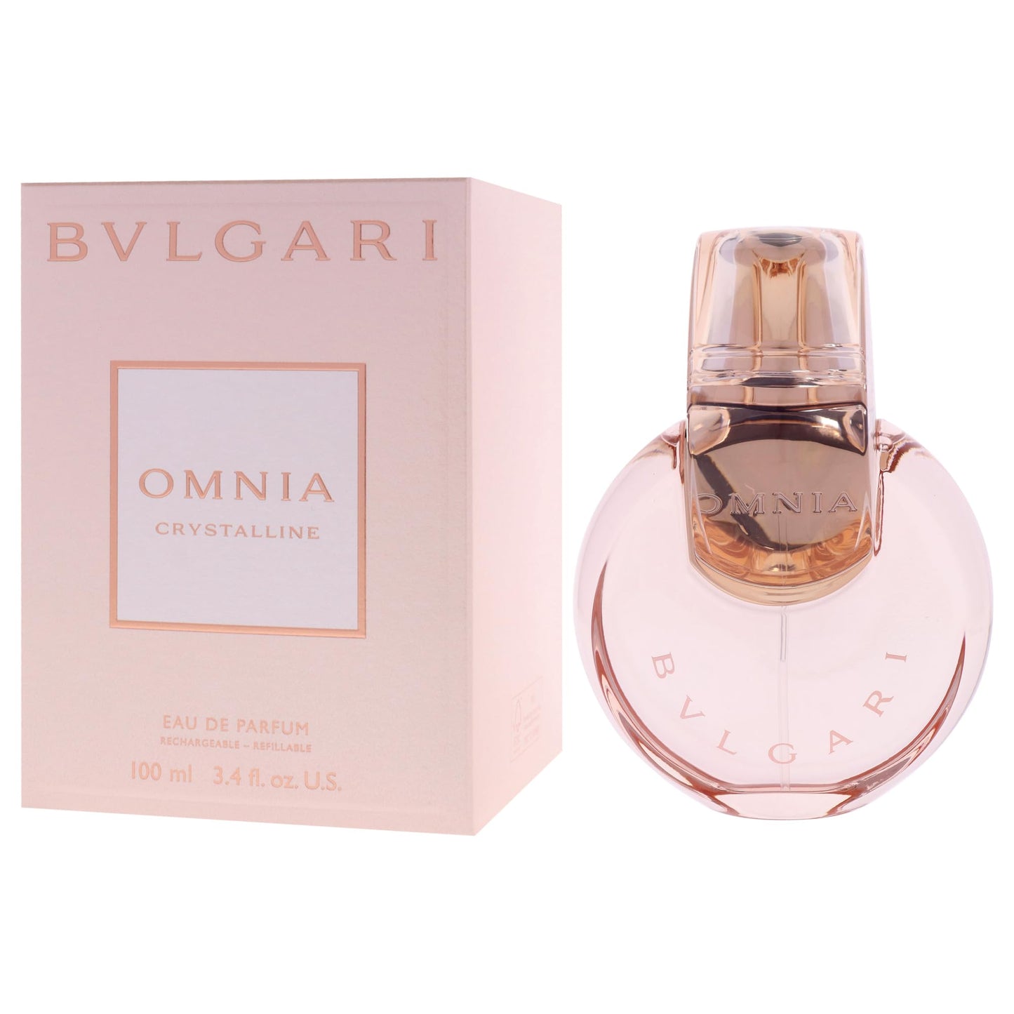 Omnia Crystalline by Bvlgari for Women - 3.4 oz EDP Spray Beauty & Personal Care BVLGARI