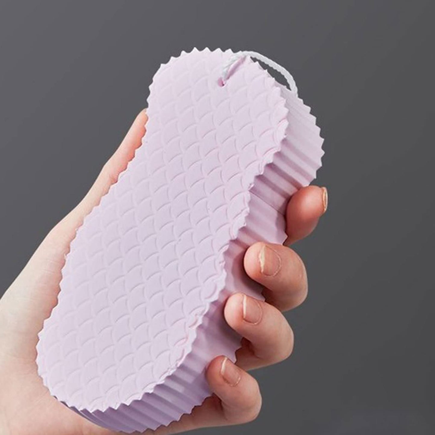DJFKDYHPE Dry Brushing Sponge Bath Sponge Body Dead Skin Remover Exfoliating Massager Cleaning Shower Brush(Pink) Beauty and Personal Care DJFKDYHPE