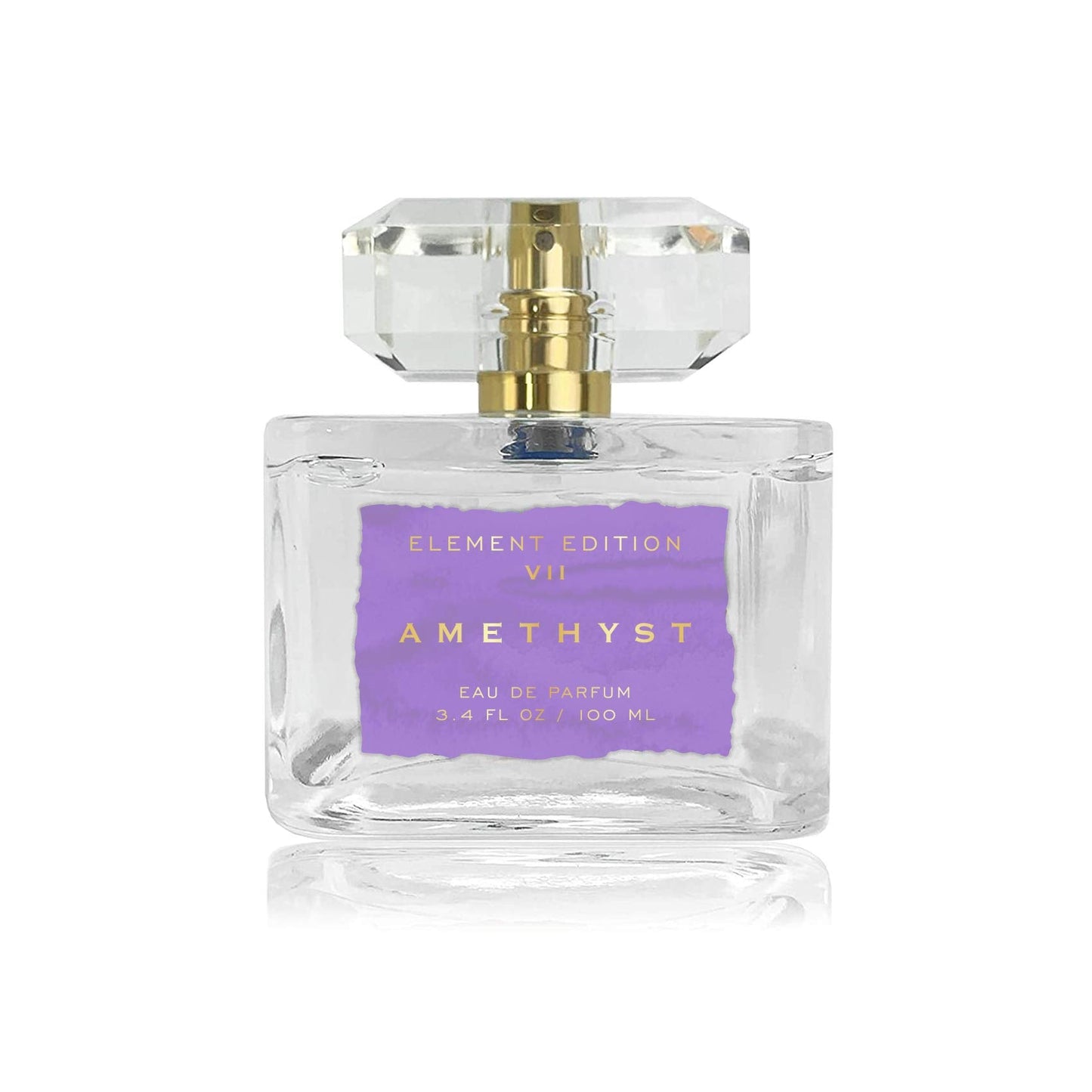 Tru Fragrance Beauty Element Edition Women's Perfume Spray - Amethyst, 3.4 oz 100 mL - Inspired by the effervescence of Champagne, Creamy Sandalwood Beauty & Personal Care Tru Fragrance Beauty
