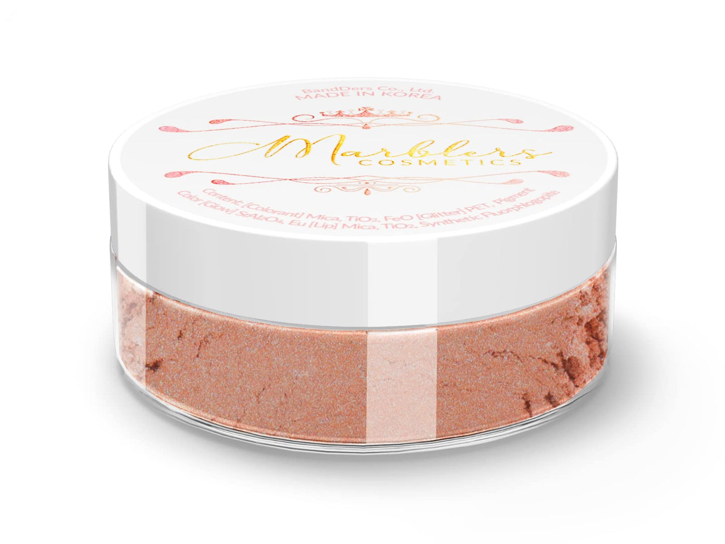 MARBLERS Fine Natural Mica Powder [Eggshell Clay] 0.11oz (3g) | Highly Pigmented | Non-Toxic, Vegan, Cruelty-Free | Eyeshadow, Body Butter, Nail Beauty & Personal Care MARBLERS