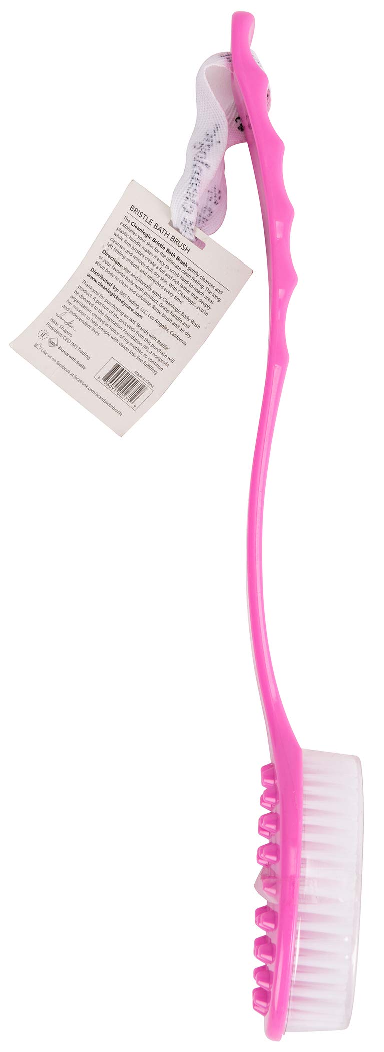 Cleanlogic Bristle Bath Brush Beauty & Personal Care Cleanlogic