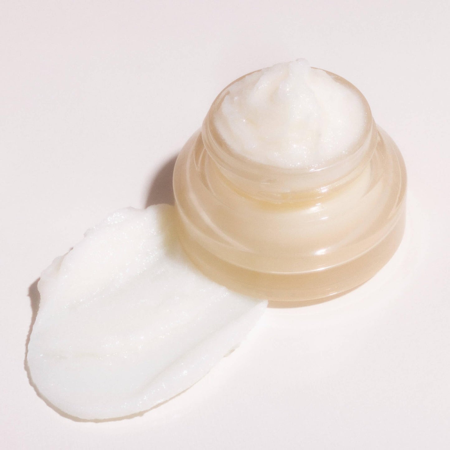 Poppy & Pout Marshmallow Creme Overnight Lip Mask - Soothing Lip Treatment with Shea Butter & Beeswax - Cruelty Free, Recyclable Glass Jar (0.65 oz) Beauty and Personal Care Poppy & Pout