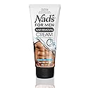 Nad's For Men Hair Removal Cream, Painless Hair Removal For Men, Soothing Depilatory Cream For Unwanted Coarse Male Body Hair, 6.8 Fl Oz Beauty & Personal Care Nad's For Men